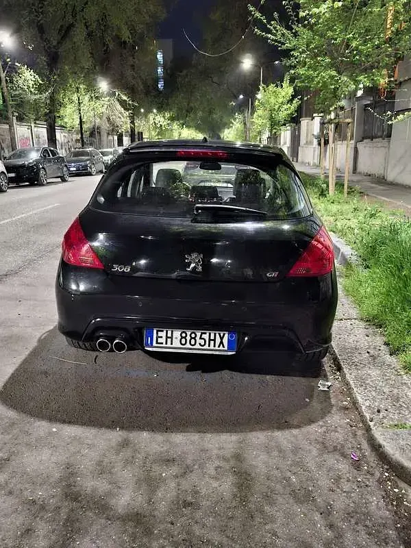 Usata Peugeot 308 GTi 200 CV (147 kW) 2011 Nero Berlina