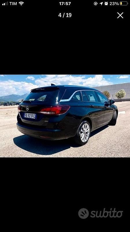 Usata Opel Astra 136 CV (100 kW) 2017 Nero Station wagon