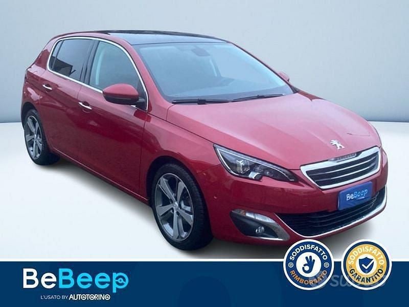 Usata Peugeot 308 Allure 116 CV (85 kW) 2014 Rosso metallizzato Berlina