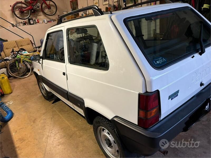 Usata Fiat Panda 4x4 Trekking 50 CV (36 kW) 2001 Bianco Utilitaria