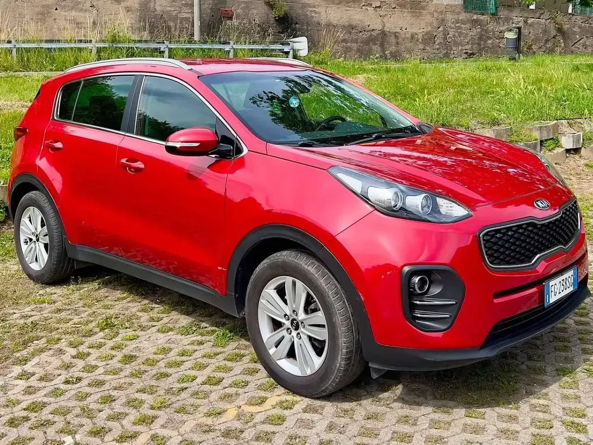 Usata Kia Sportage GT-Line 116 CV (85 kW) 2017 Rosso SUV