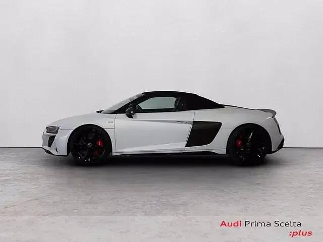 Usata Audi R8 Spyder Performance 620 CV (456 kW) 2023 Bianco Cabrio