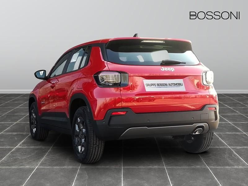 Usata Jeep Avenger Longitude 100 CV (73 kW) 2025 Rosso SUV