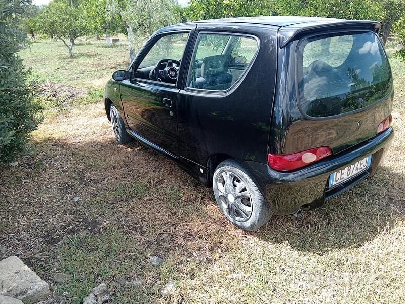 Usata Fiat Seicento 54 CV (39 kW) 1998 Nero Utilitaria