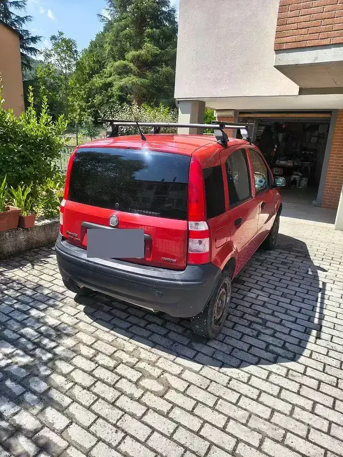 Usata Fiat Panda 69 CV (50 kW) 2009 Rosso Utilitaria