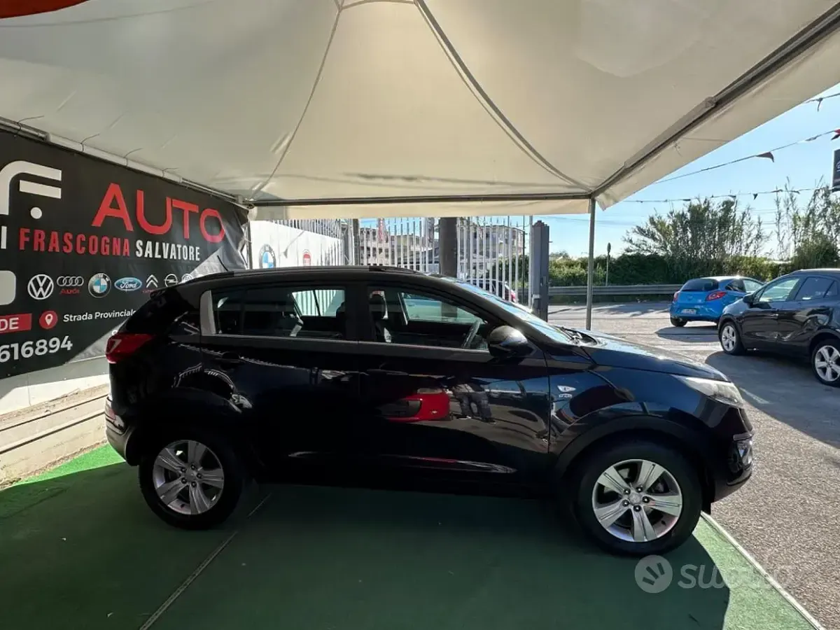 Usata Kia Sportage Active 135 CV (99 kW) 2011 Nero SUV