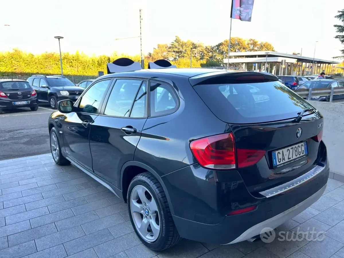 Usata BMW X1 184 CV (135 kW) 2013 Nero SUV