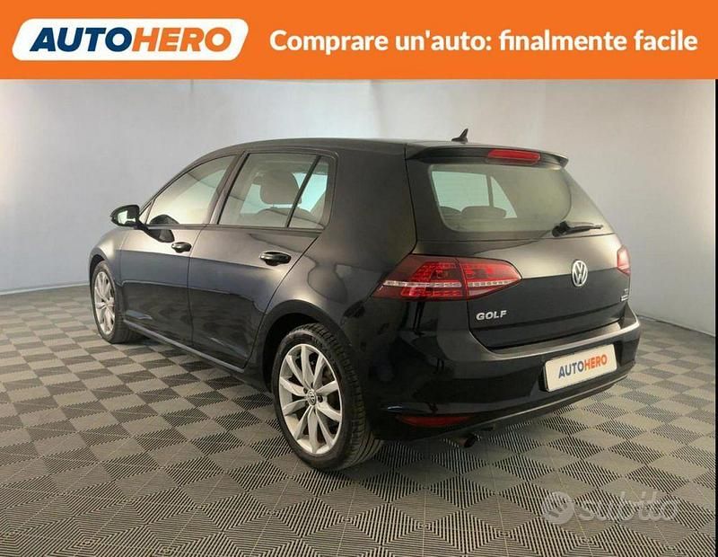 Usata VW Golf VII Highline 110 CV (80 kW) 2016 Nero Berlina