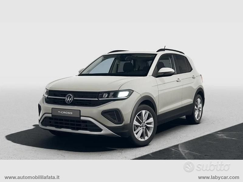Grigio Nuova 2025 VW T-Cross Edition SUV | 23.400 € (Buon prezzo) - Immagine 1/4