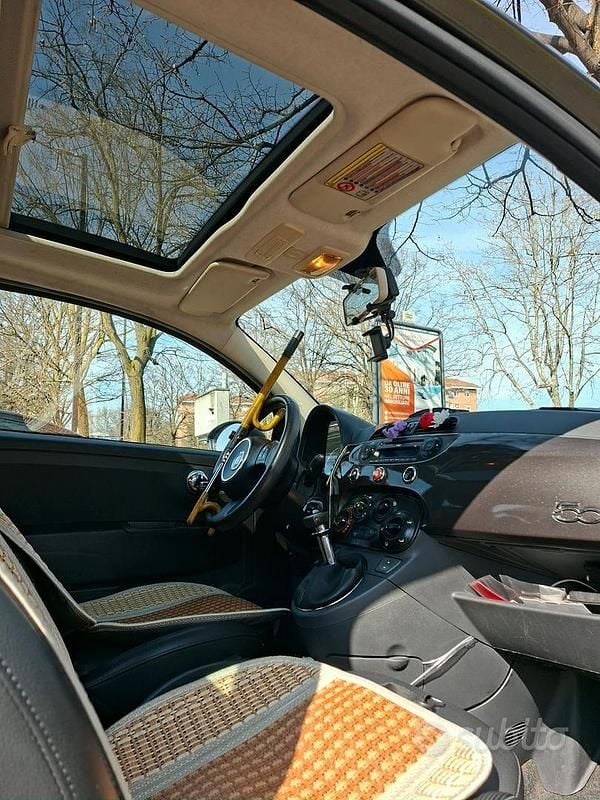 Usata Fiat 500 69 CV (50 kW) 2008 Grigio Berlina