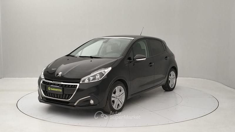 Nero Usata 2019 Peugeot 208 Active Due volumi | 9990 € (Buon prezzo) - Immagine 1/4