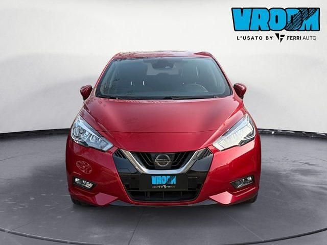 Usata Nissan Micra N-Connecta 90 CV (66 kW) 2019 Rosso Utilitaria