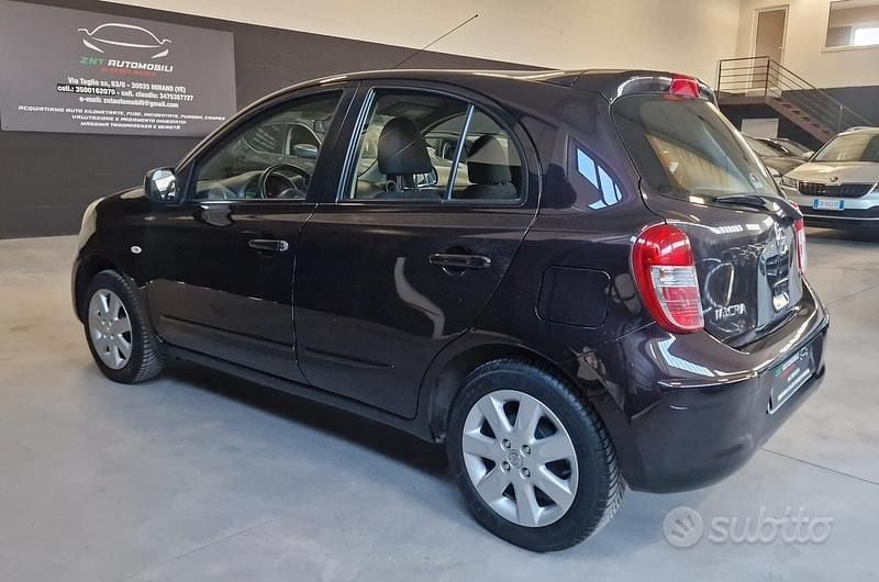 Usata Nissan Micra Tekna 80 CV (58 kW) 2011 Nero Utilitaria