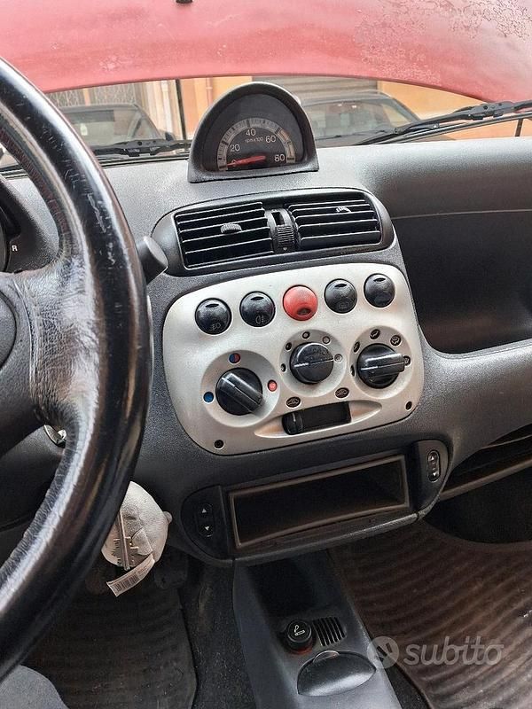 Usata Fiat 600 Abarth 2001 Rosso Utilitaria