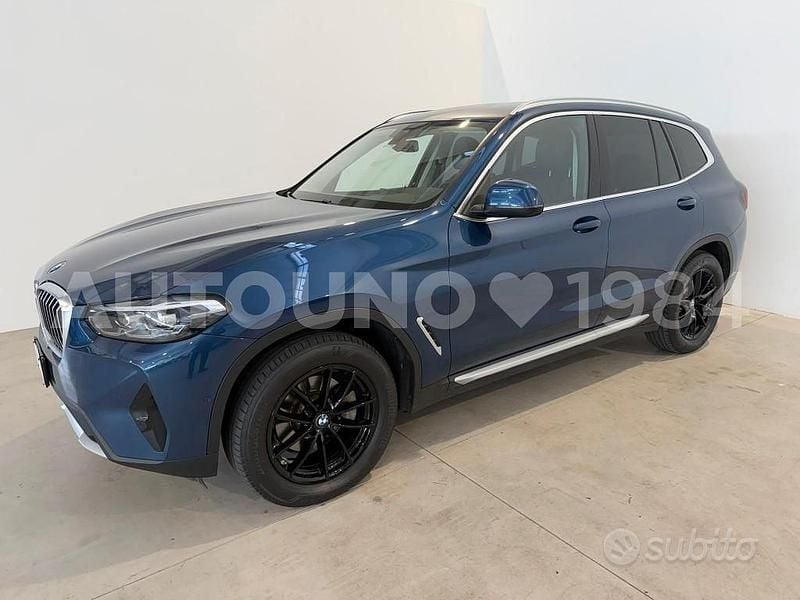 Usata BMW X3 190 CV (139 kW) 2022 Blu SUV