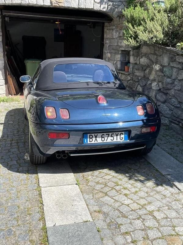 Usata Fiat Barchetta 131 CV (96 kW) 2001 Nero Cabrio