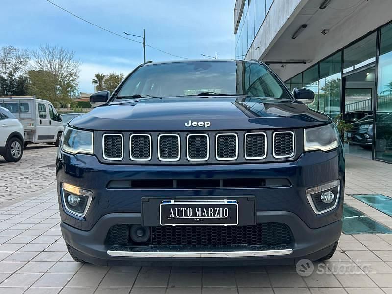 Usata Jeep Compass Limited 140 CV (102 kW) 2017 Blu SUV
