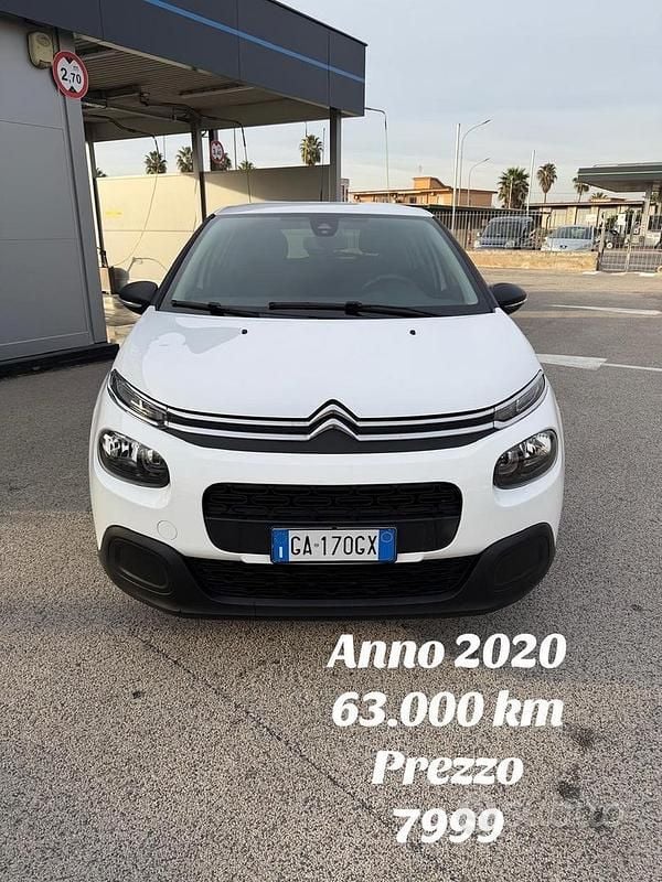 Bianco Usata 2020 Citroën C3 Due volumi | 7999 € (Super prezzo) - Immagine 1/4