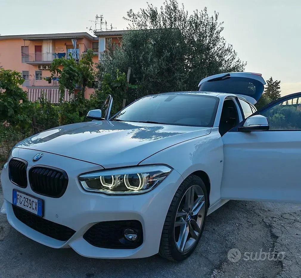 Usata BMW 125 M Sport 224 CV (164 kW) 2017 Bianco Berlina