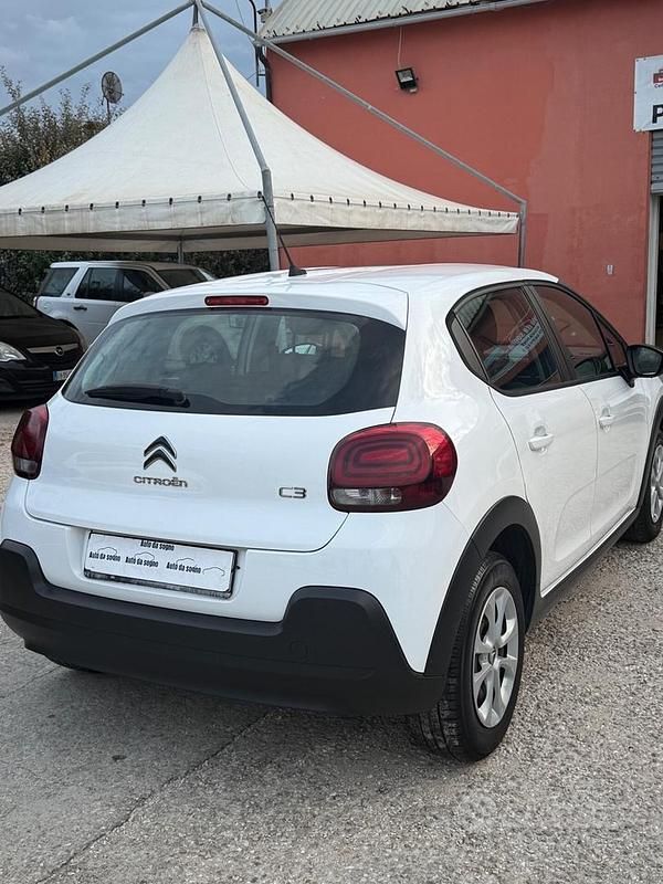 Usata Citroën C3 PureTech 82 CV (60 kW) 2019 Bianco Berlina