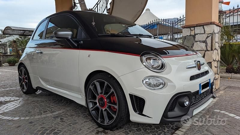 Usata Abarth 595 Turismo 165 CV (121 kW) 2021 Bianco Utilitaria