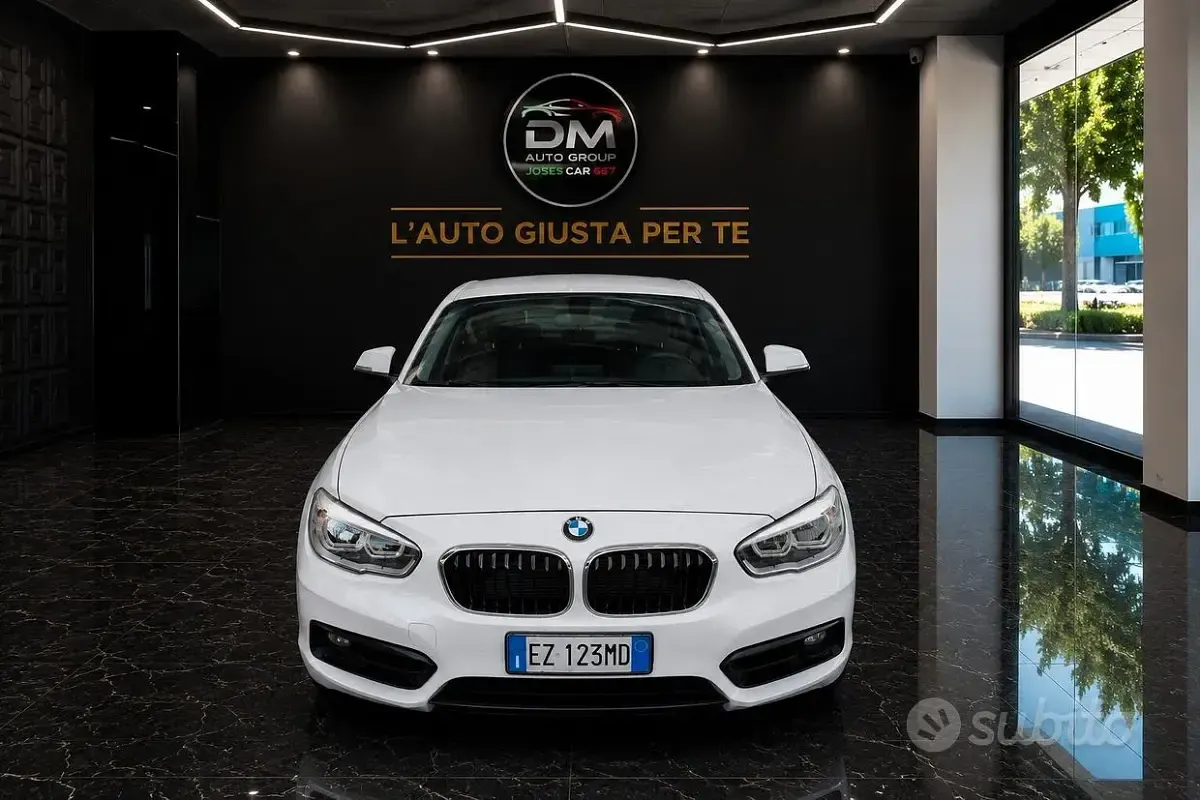 Usata BMW 118 M Sport 150 CV (110 kW) 2015 Bianco Utilitaria