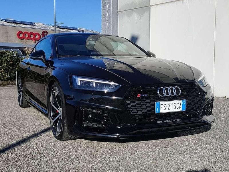 Usata Audi RS5 Ambiente 450 CV (330 kW) 2018 Nero Coupé