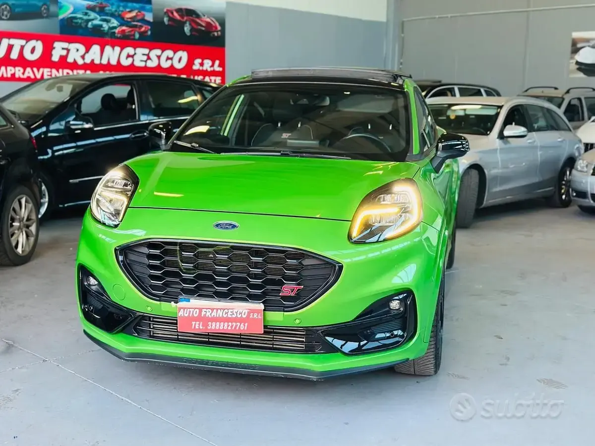 Usata Ford Puma ST 200 CV (147 kW) 2020 Verde SUV