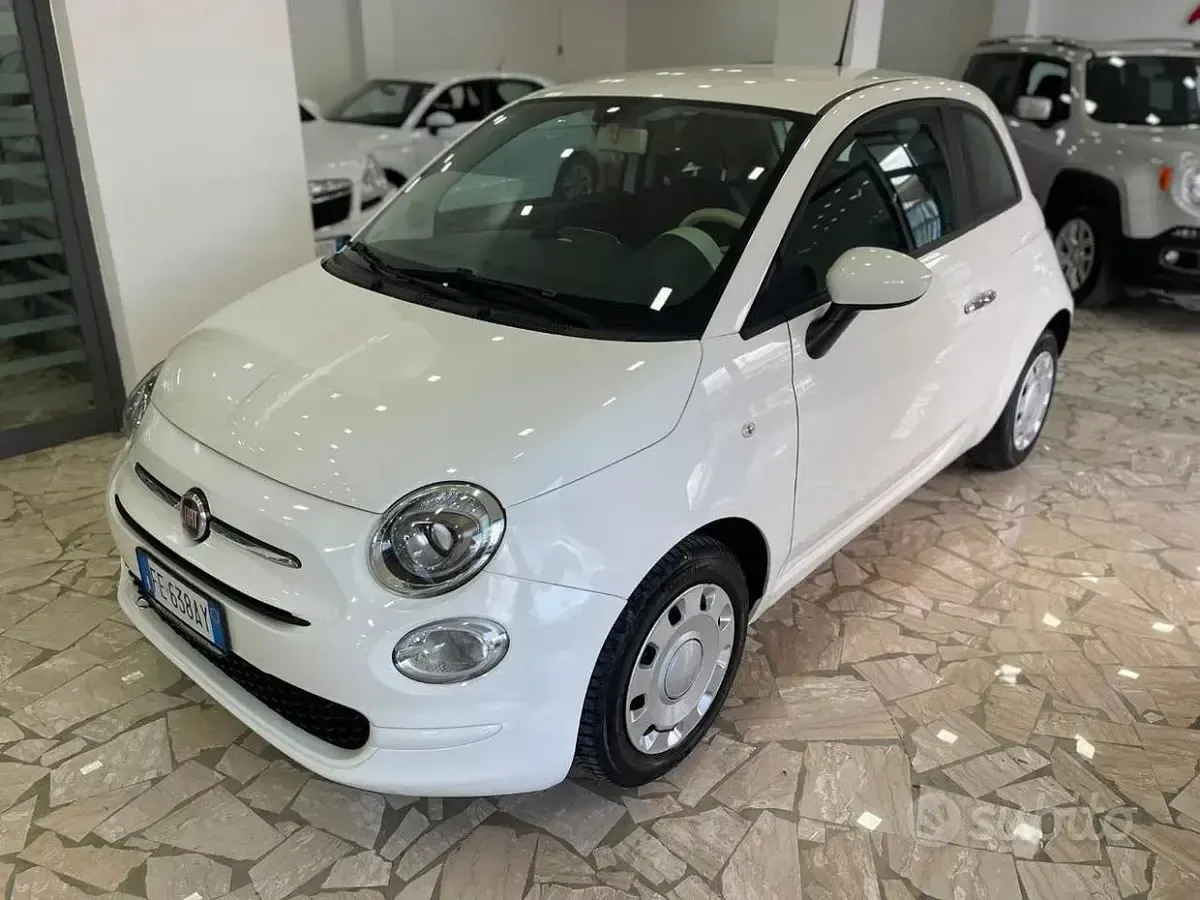 Usata Fiat 500 Pop 69 CV (50 kW) 2016 Bianco Utilitaria