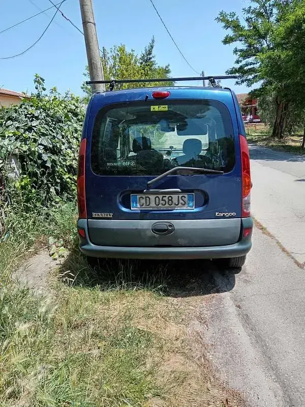 Usata Renault Kangoo Expression 82 CV (60 kW) 2002 Blu Monovolume