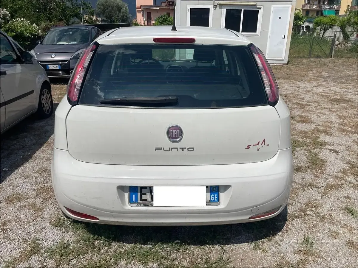 Usata Fiat Punto Street 75 CV (55 kW) 2014 Bianco Utilitaria
