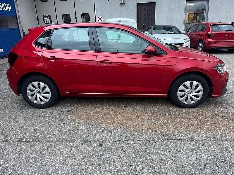 Usata VW Polo Life 95 CV (69 kW) 2022 Rosso Berlina