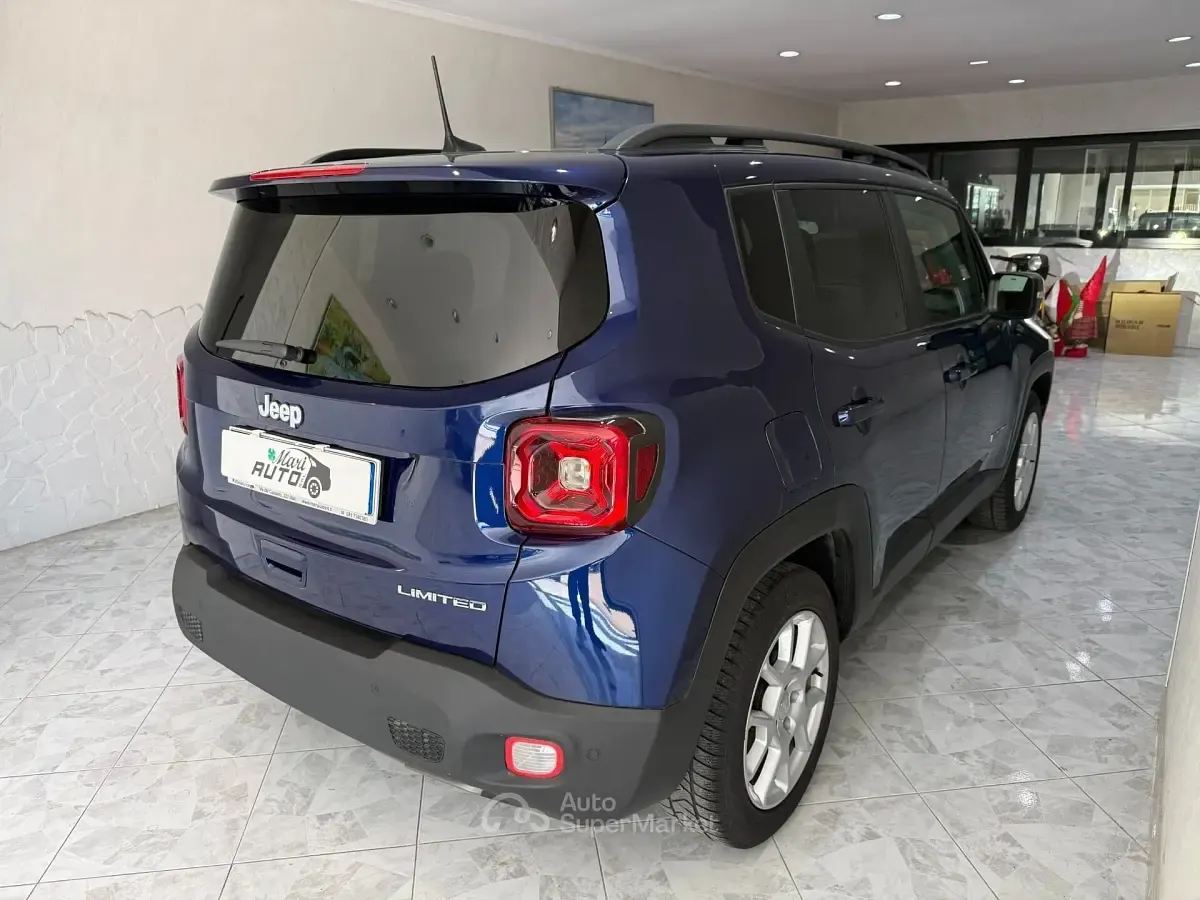 Usata Jeep Renegade Limited 131 CV (96 kW) 2021 Blu SUV