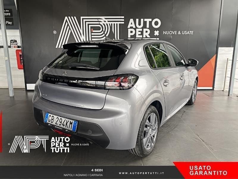 Usata Peugeot 208 Allure 75 CV (55 kW) 2020 Grigio Utilitaria