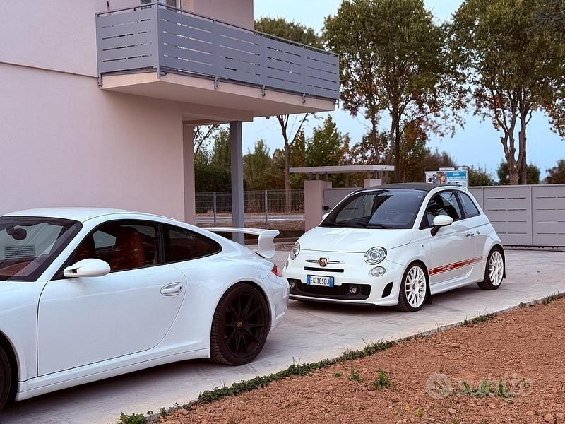 Usata Abarth 500C 2010 Bianco Cabrio