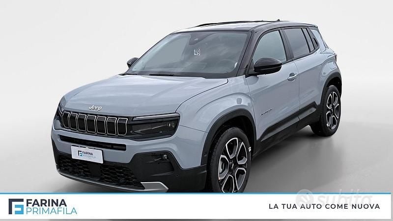 Nuova Jeep Avenger Summit 100 CV (73 kW) 2025 Grigio SUV