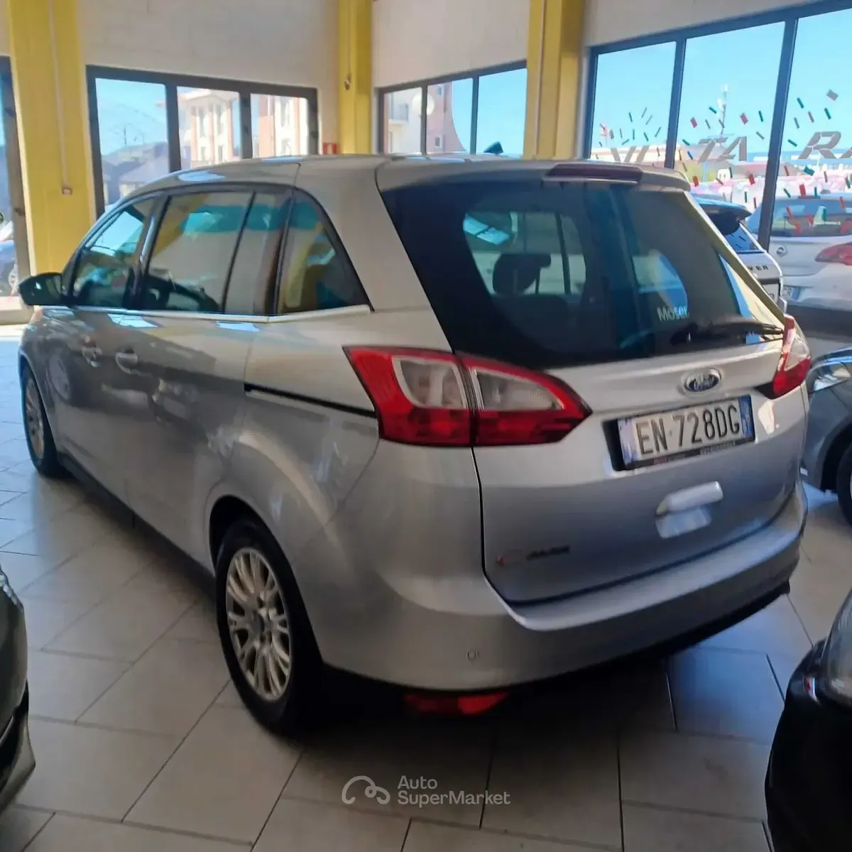 Usata Ford C-MAX 116 CV (85 kW) 2011 Argento Monovolume
