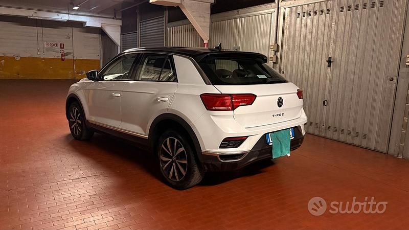 Usata VW T-Roc Style 110 CV (80 kW) 2021 Bianco SUV