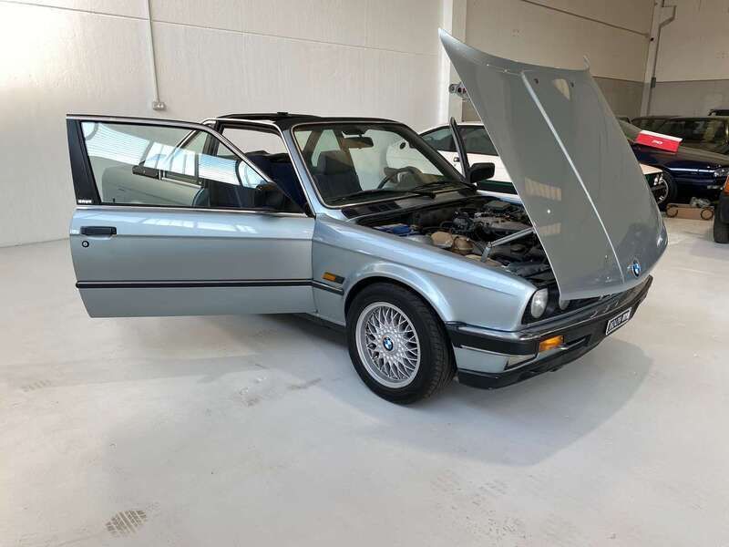 Usata BMW 320 Cabriolet 125 CV (91 kW) 1985 Argento Cabrio