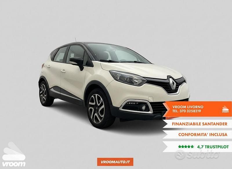 Usata Renault Captur 90 CV (66 kW) 2015 Beige SUV