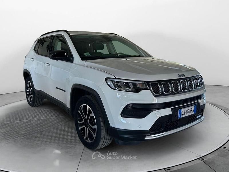 Begagnad Jeep Compass Limited 131 HK (96 kW) 2022 Vit SUV
