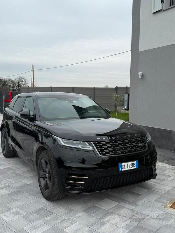 Usata Land Rover Range Rover Velar R-Dynamic 241 CV (177 kW) 2019 Nero SUV
