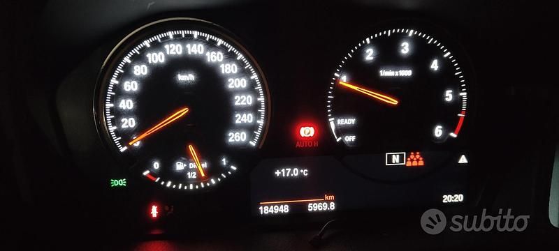 Usata BMW 216 Gran Tourer 116 CV (85 kW) 2018 Blu Monovolume