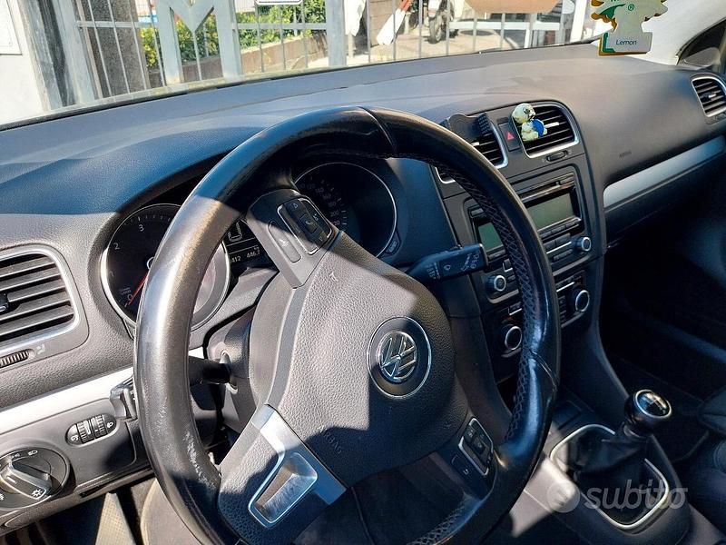 Usata VW Golf VI 2011 Nero Utilitaria