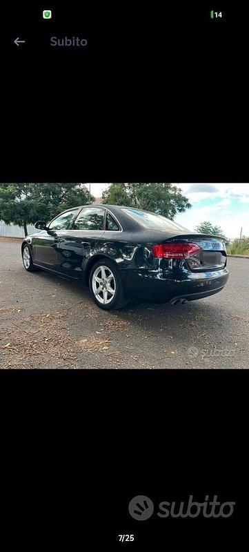 Usata Audi A4 Advanced 143 CV (105 kW) 2009 Nero Berlina