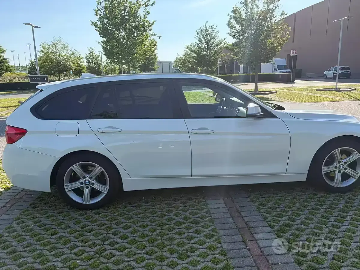 Usata BMW 316 116 CV (85 kW) 2016 Bianco Station wagon