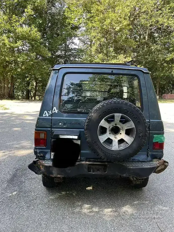 Usata Mitsubishi Pajero 1985 Bluazzurro SUV