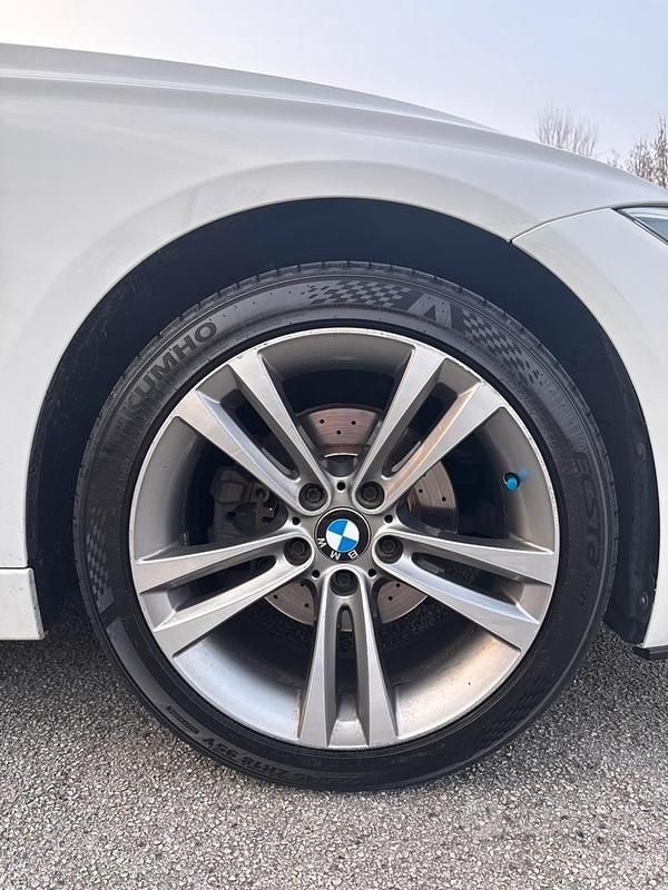 Usata BMW 320 M Sport 184 CV (135 kW) 2012 Bianco Berlina