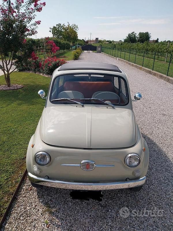 Usata Fiat 500 1960 Bianco Utilitaria