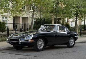 Usata Jaguar E-Type 269 CV (197 kW) 1961 Nero Cabrio